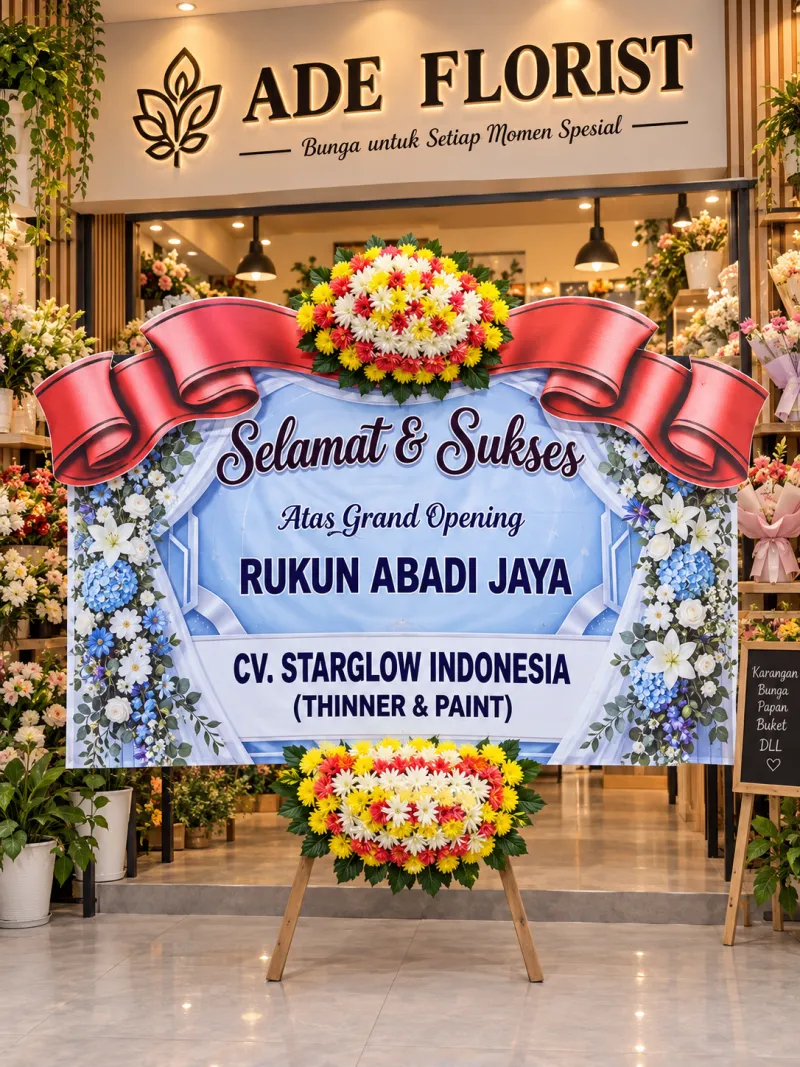 PAPAN BUNGA GRAND OPENING