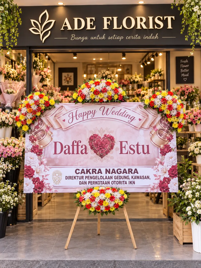 PAPAN BUNGA WEDDING
