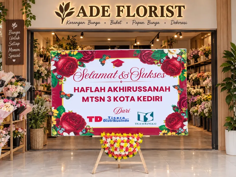 PAPAN BUNGA WISUDA